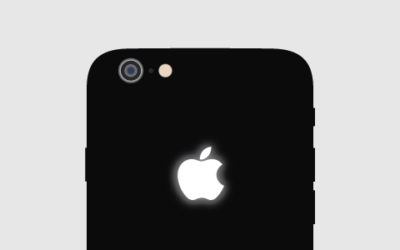 iPhone 的奇妙改造：發光Logo、透視、七彩節奏燈